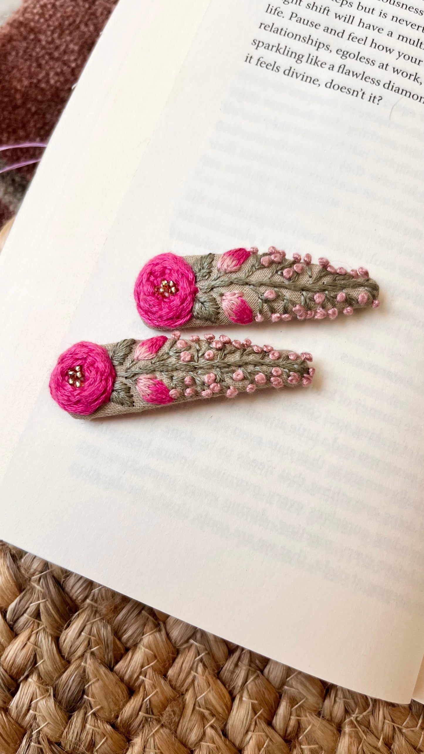 embroidered tic tacs