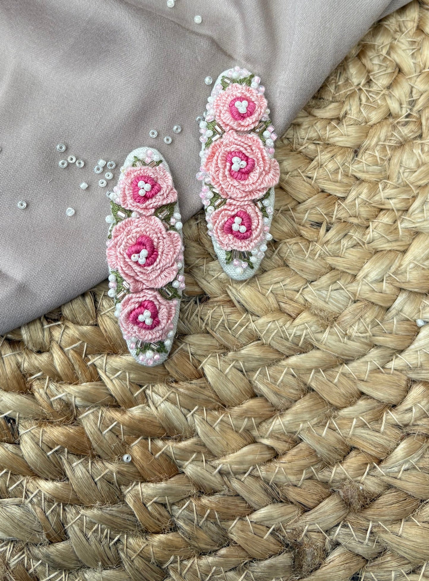 Embroidered tic tacs