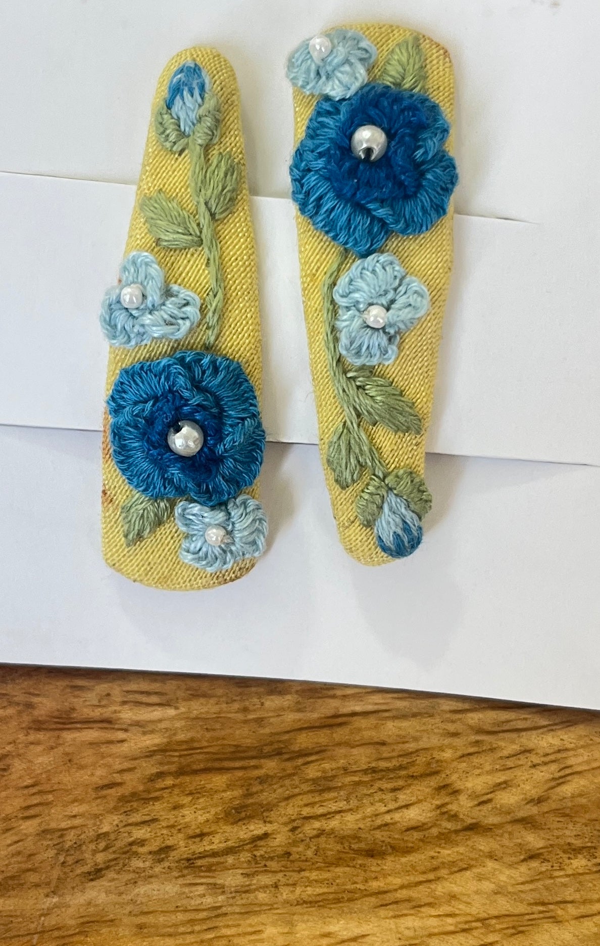 Embroidered tic tacs