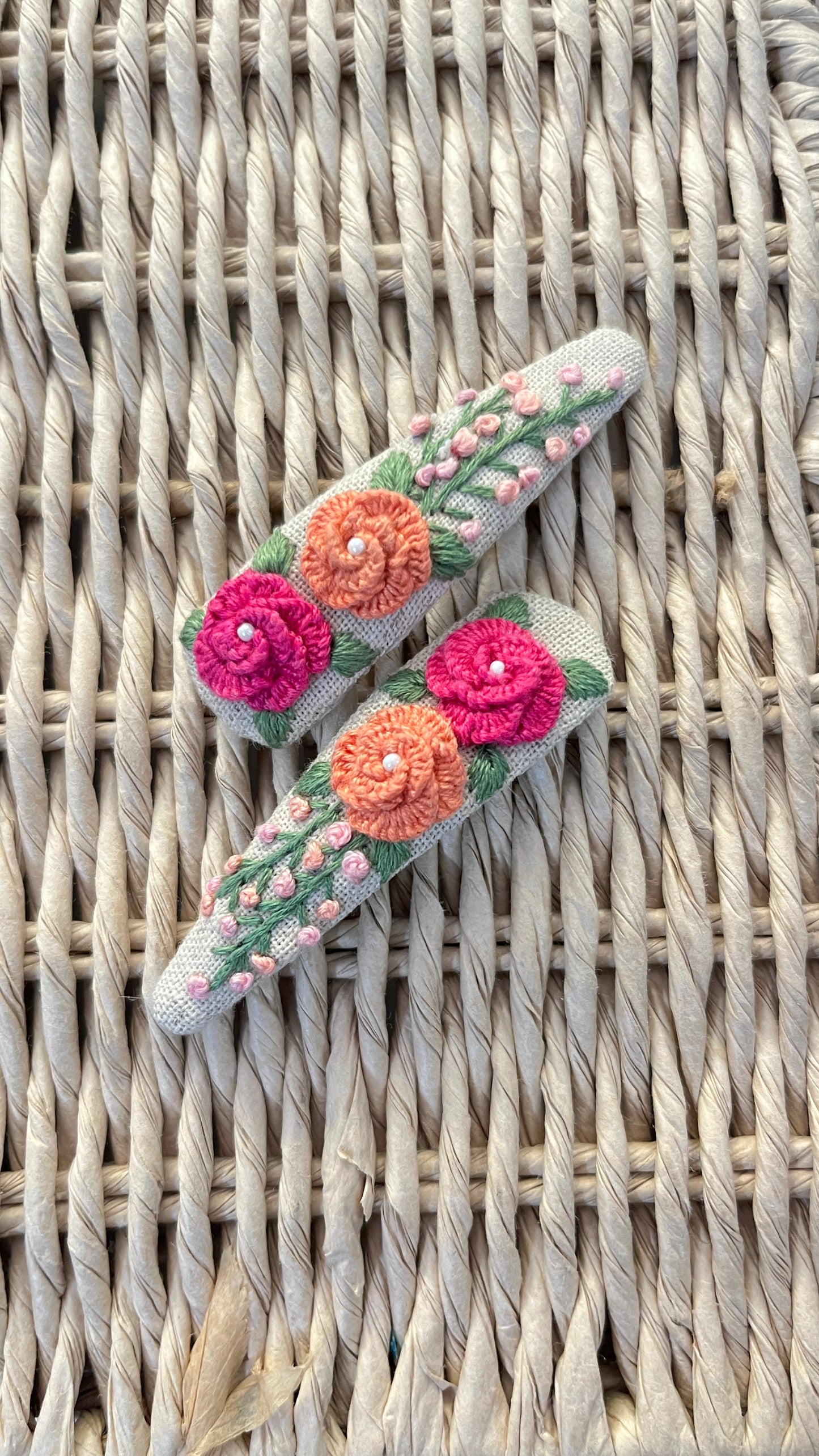 embroidered tic tacs