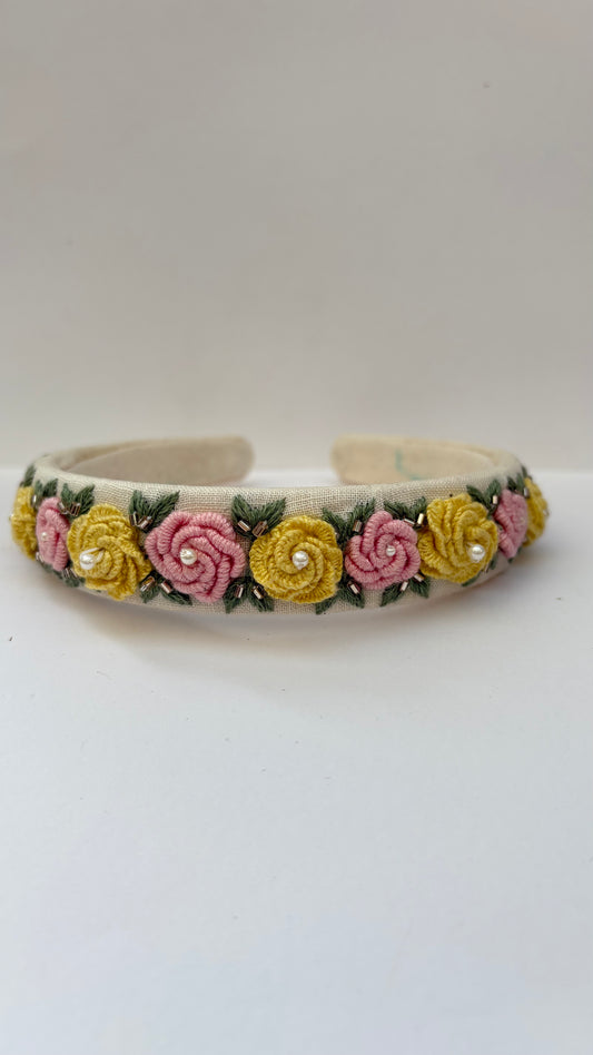 Floral bloom hair bands