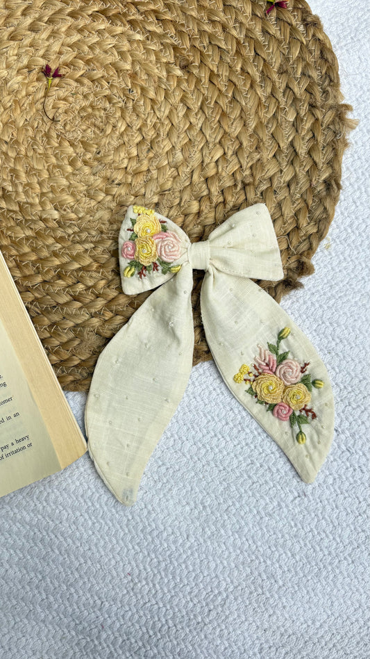 Soft petal bow