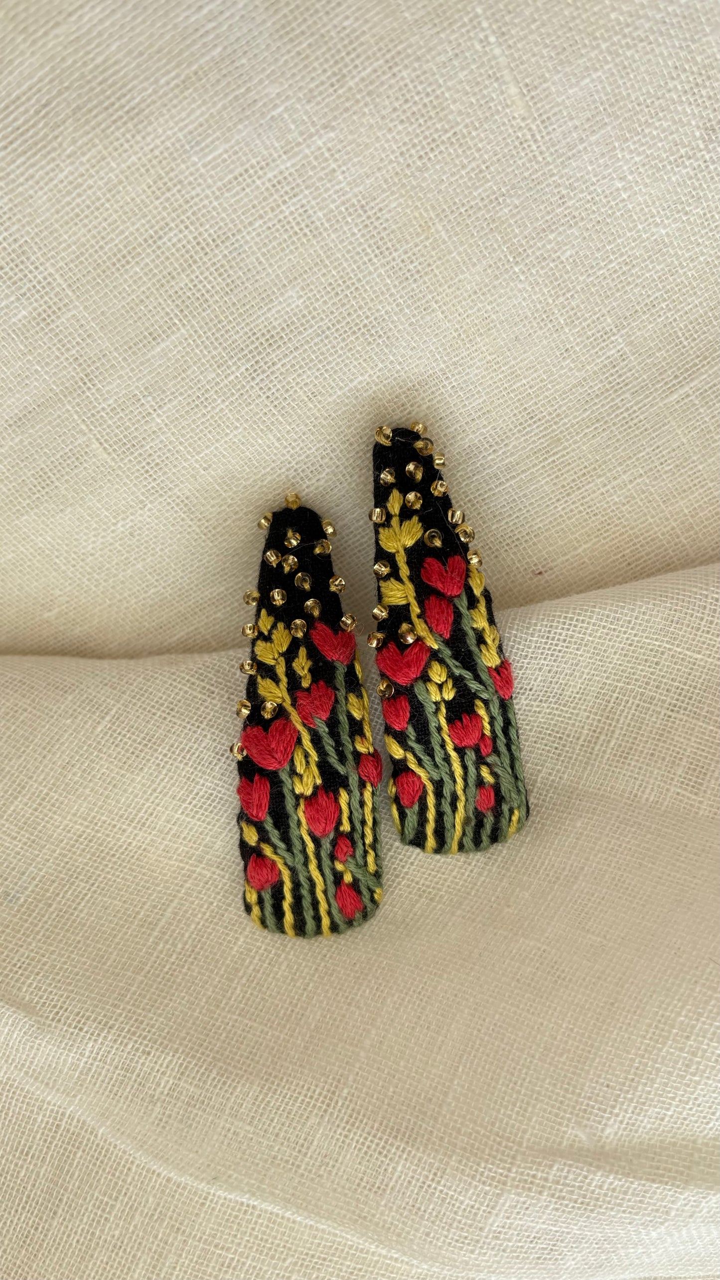 embroidered tic tacs