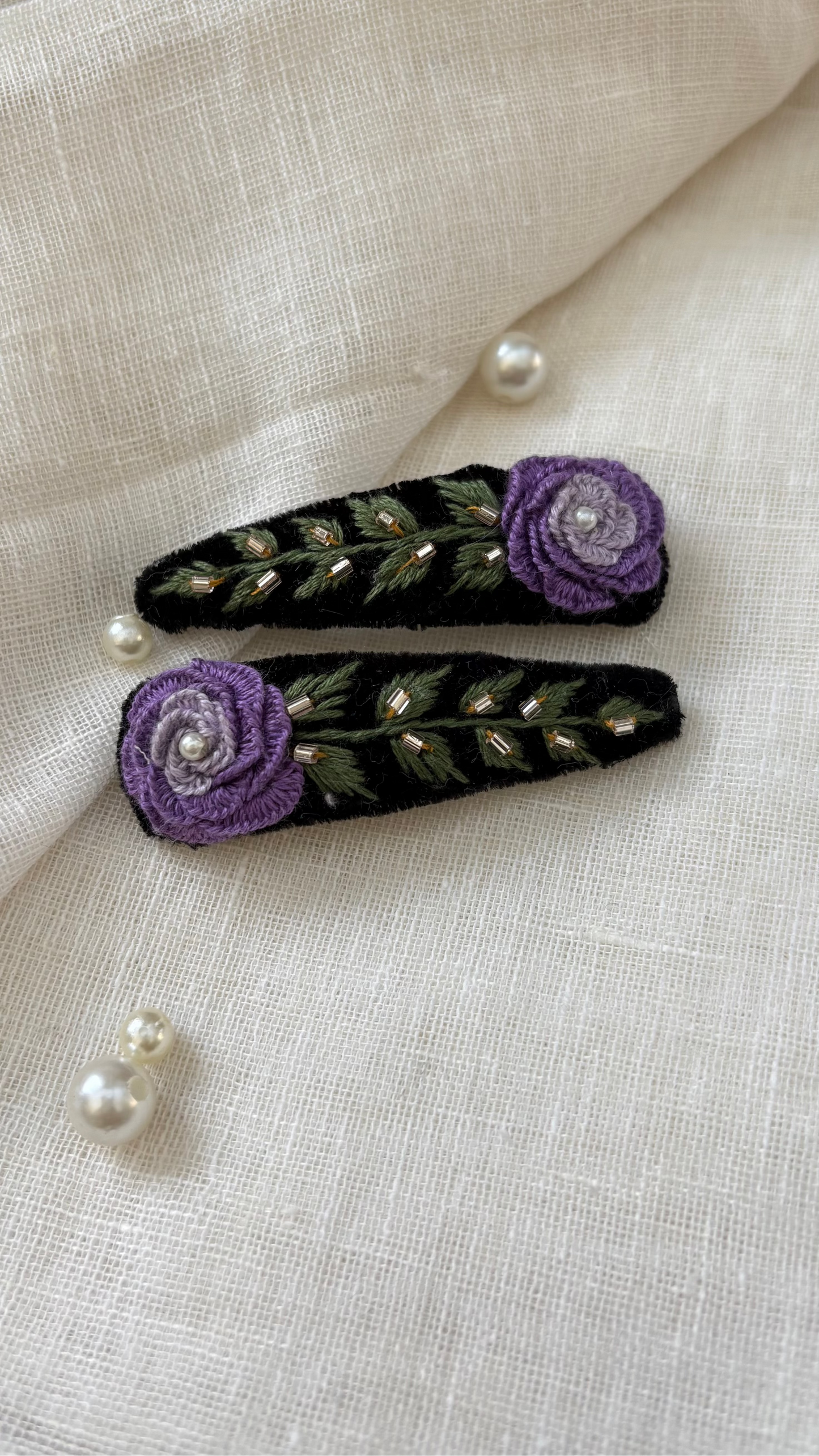 embroidered tic tacs