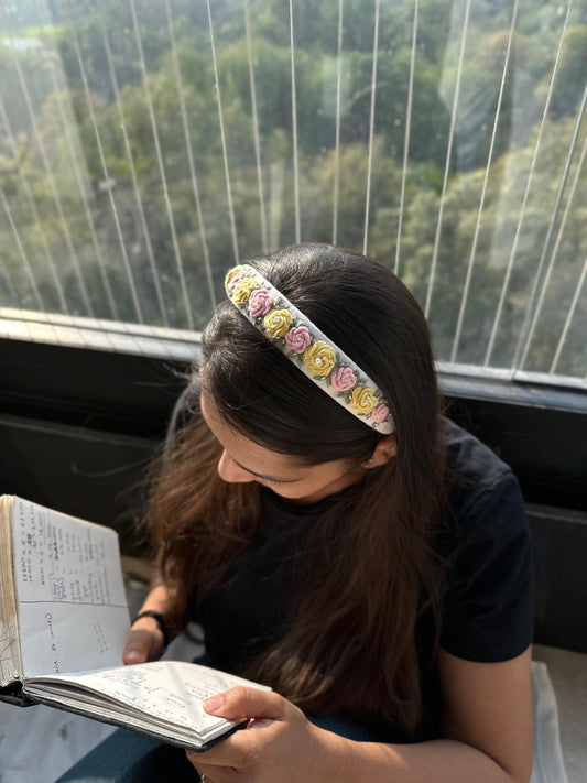 Floral bloom hair bands