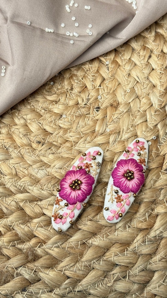 Embroidered tic tacs