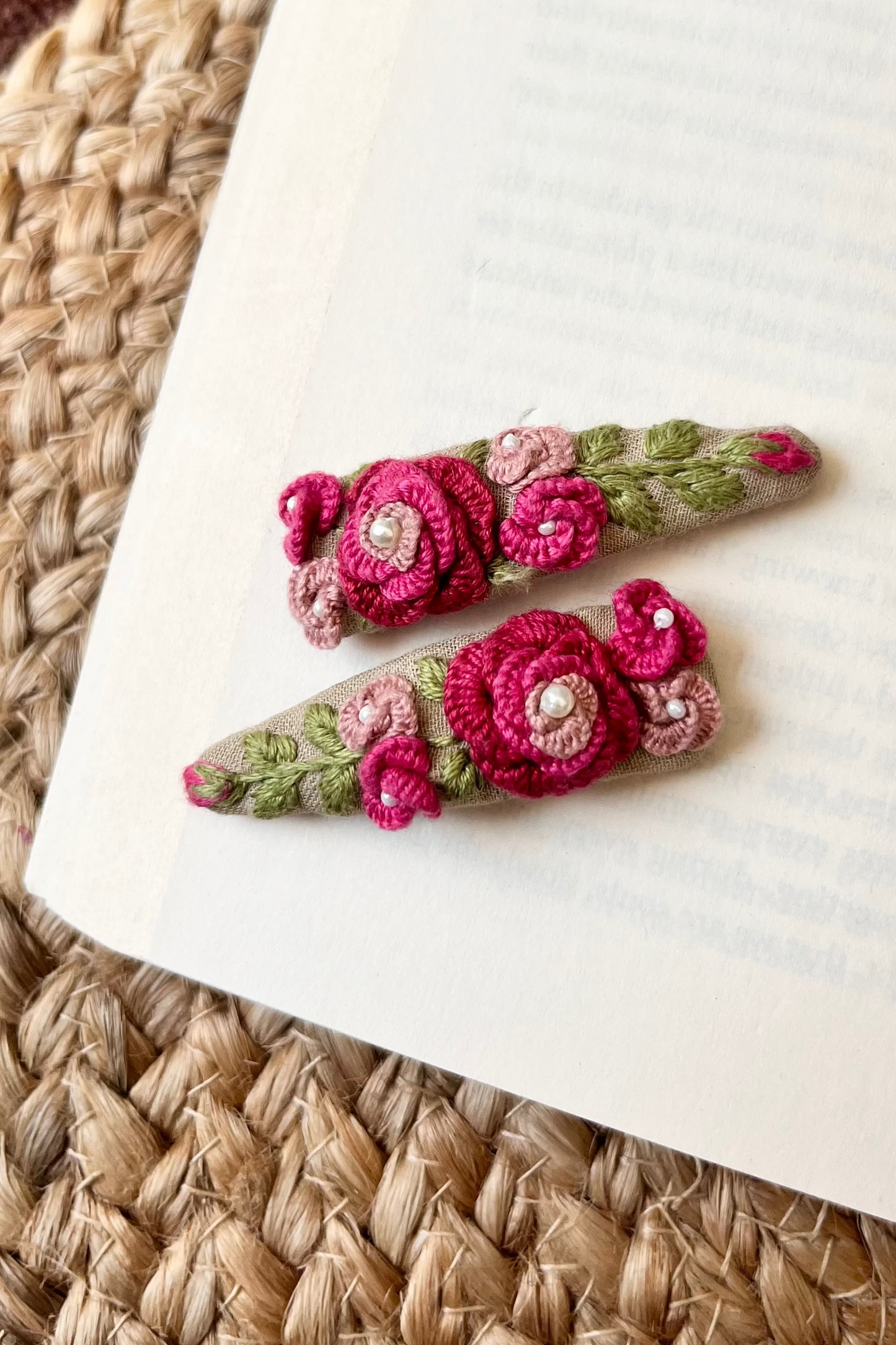 embroidered  tic tacs