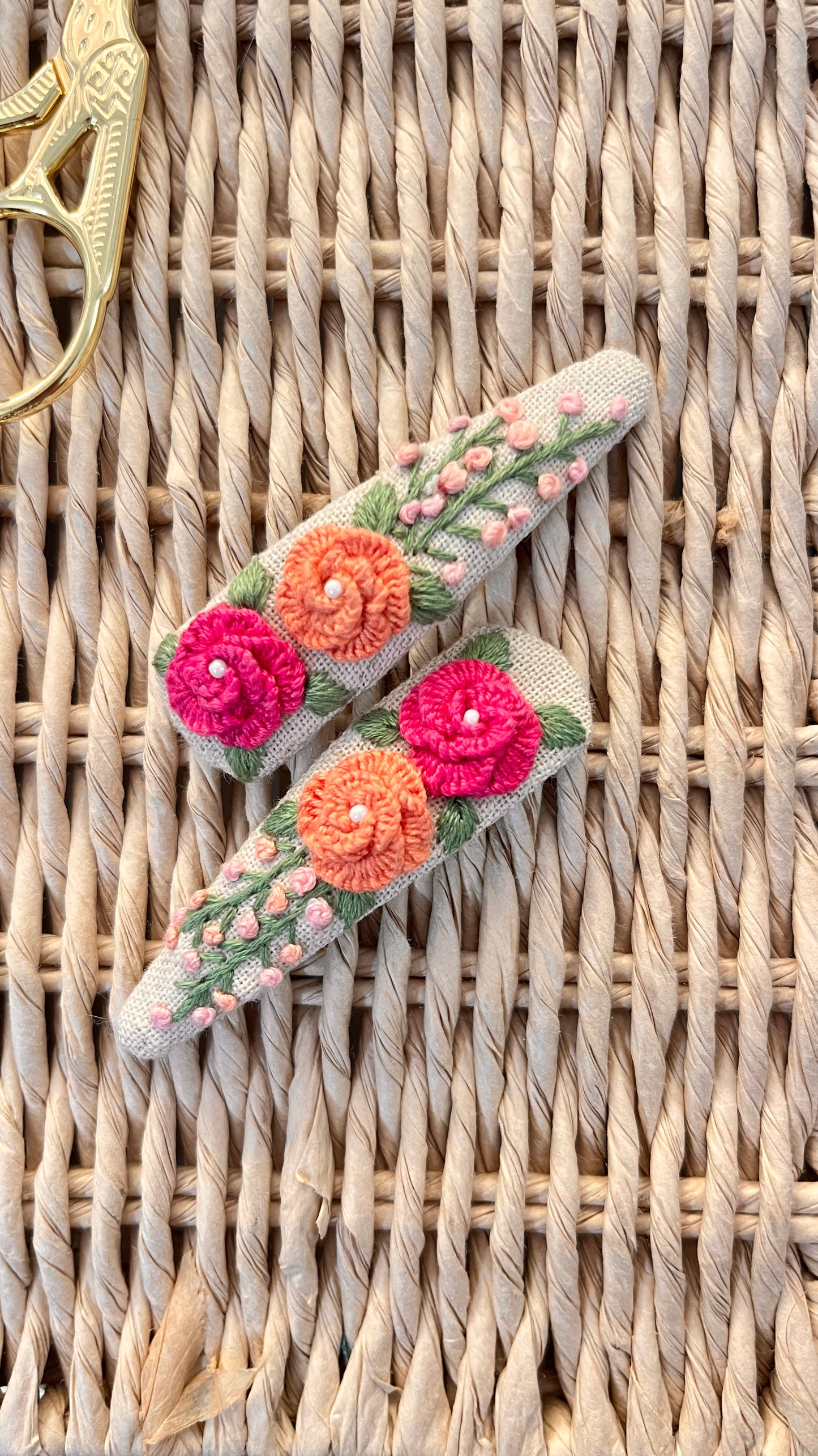embroidered tic tacs