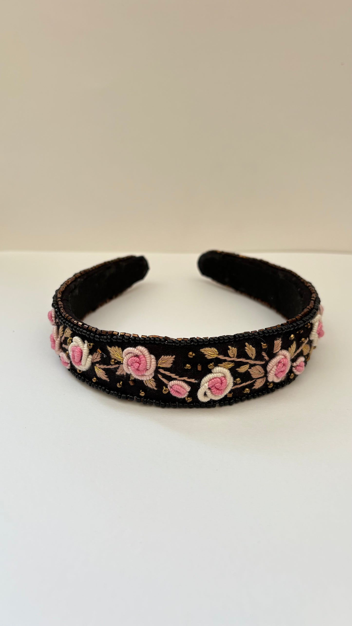 Floral twist hair band