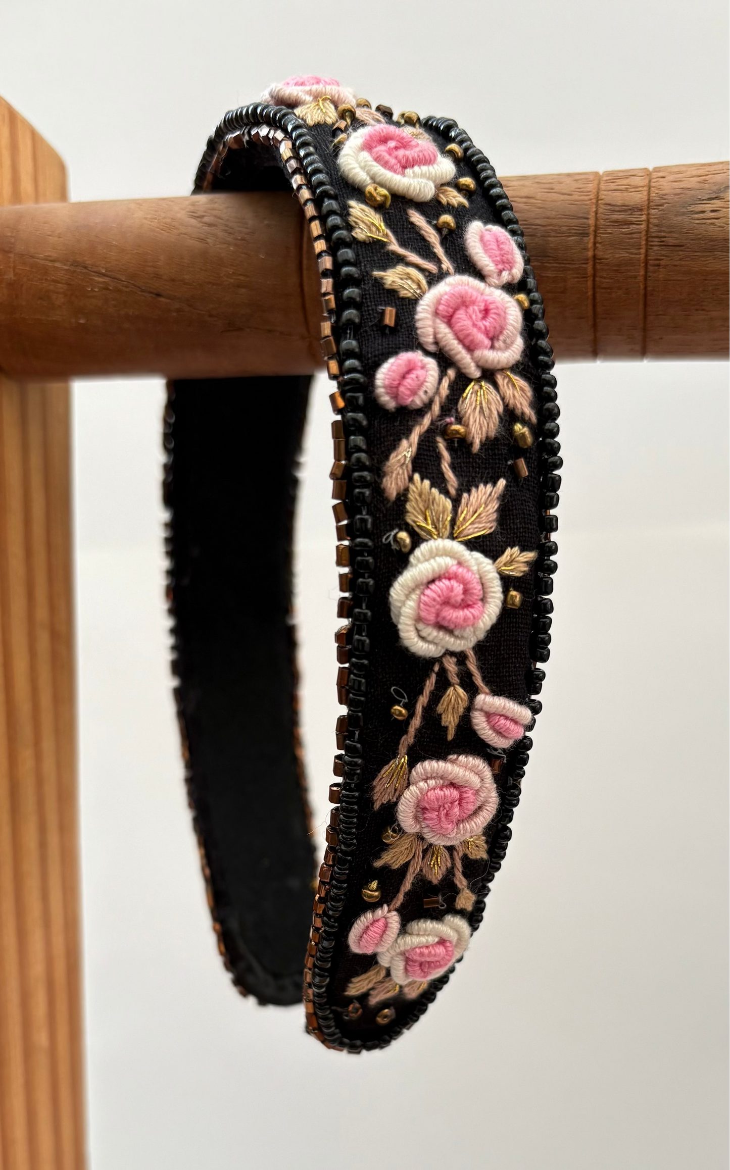 Floral twist hair band