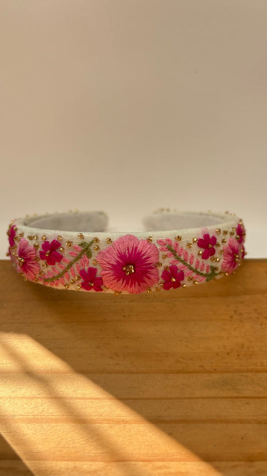 Soft bloom hair band