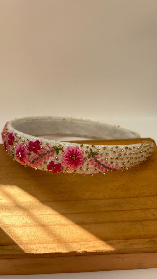 Soft bloom hair band