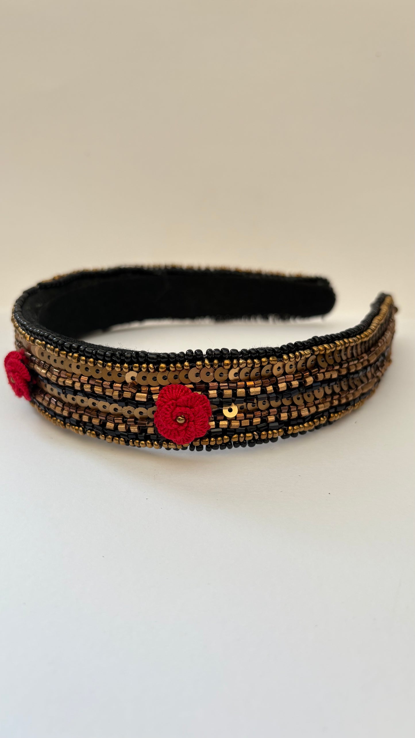 Sequin glow hair band