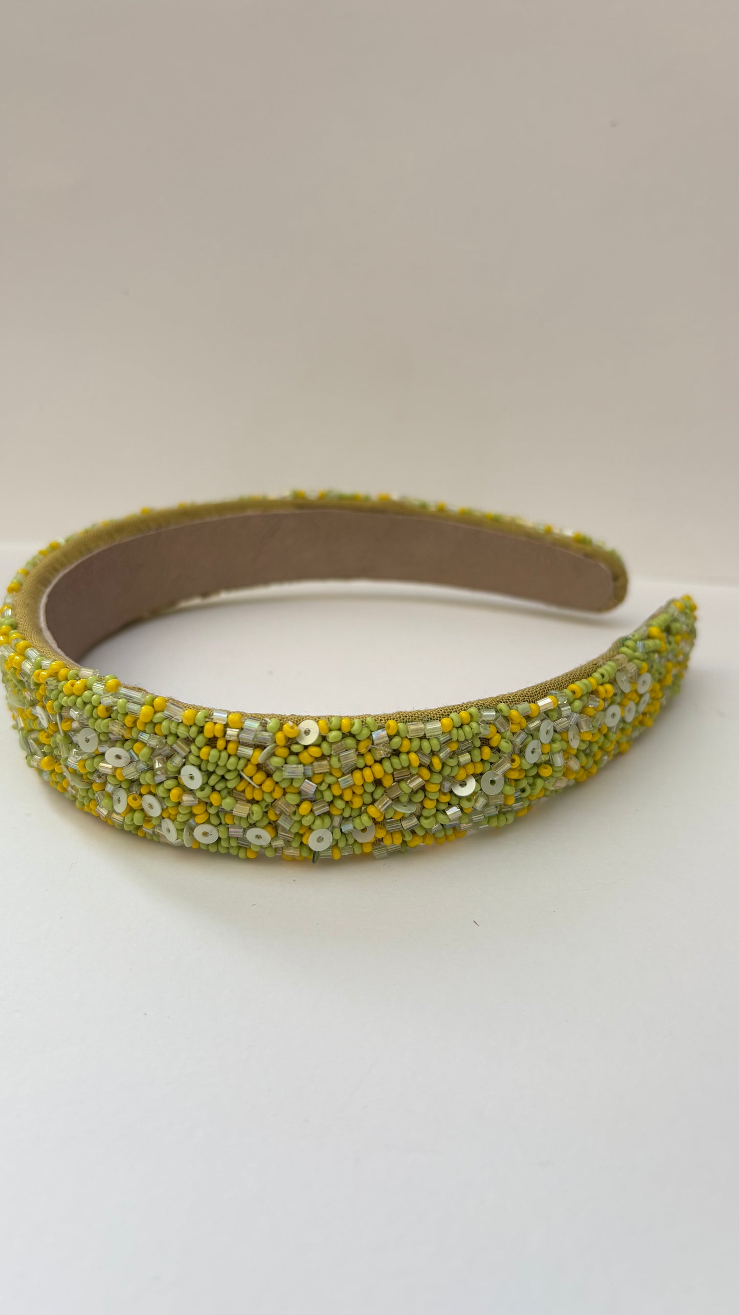 Sequin shine beaded hair band