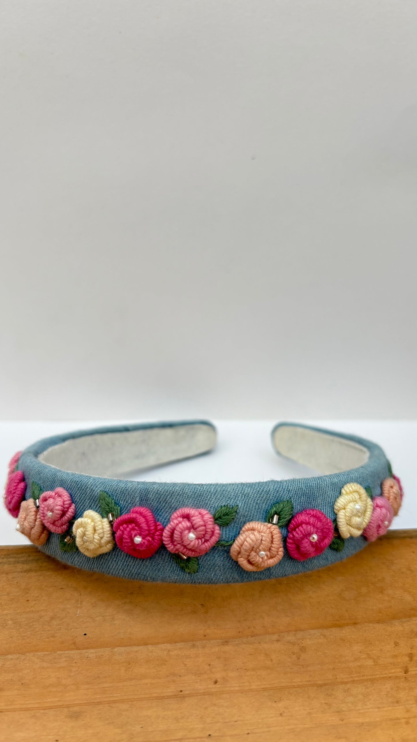 Denim dream hair band