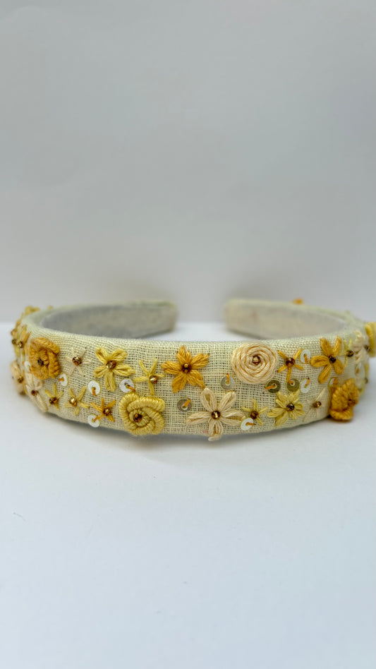 Petal glow hair band
