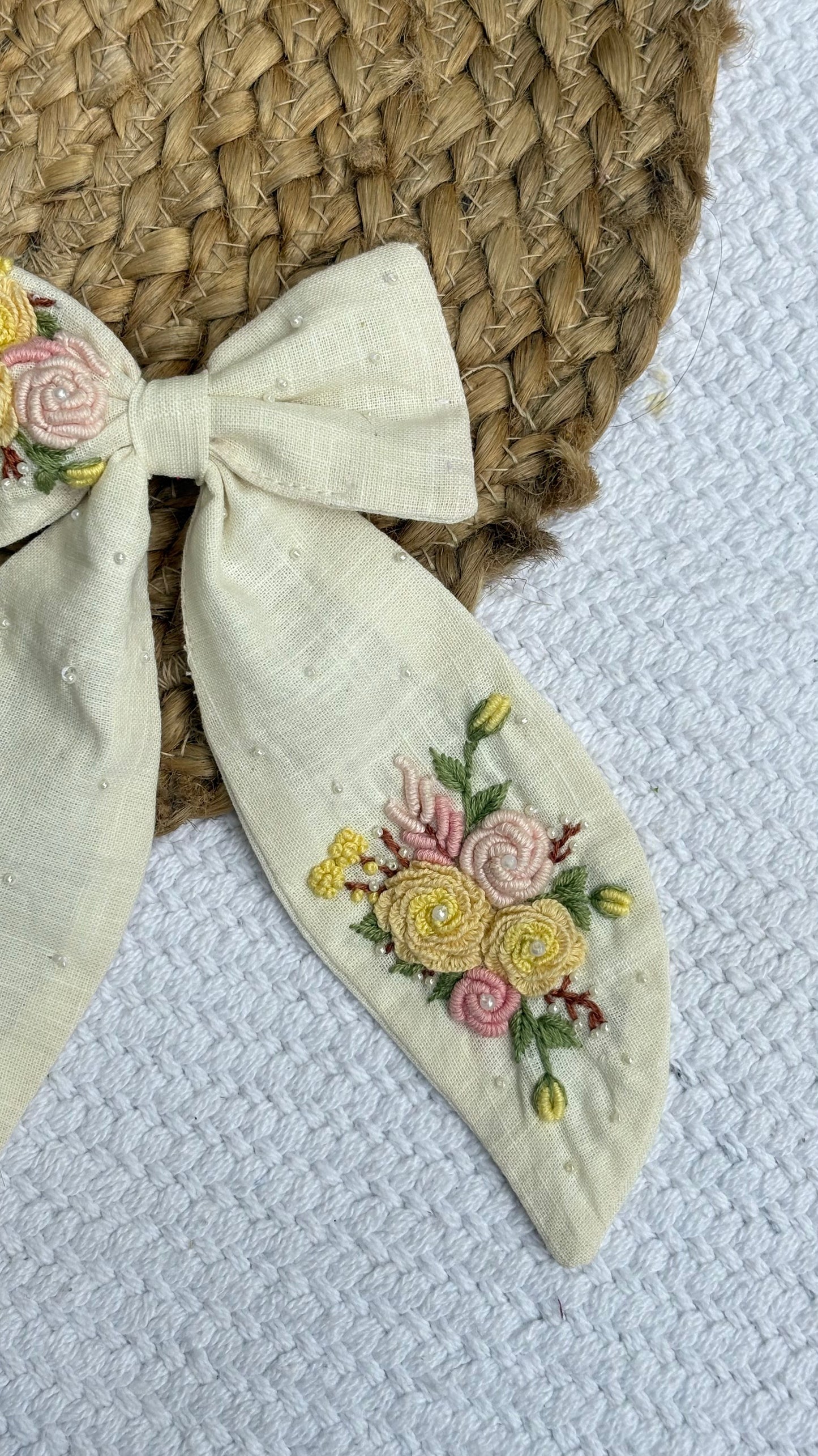 Soft petal bow