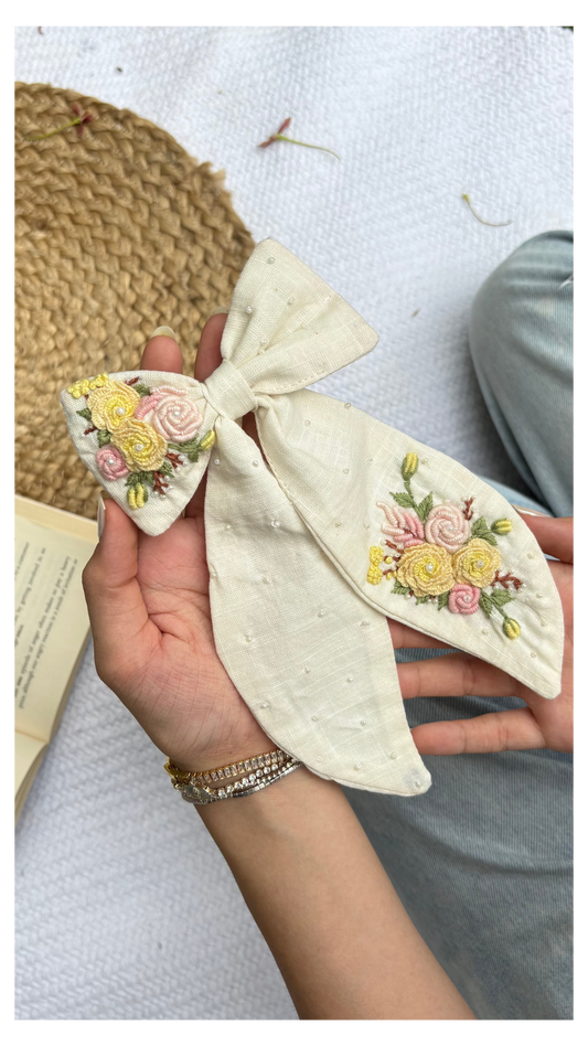 Soft petal bow