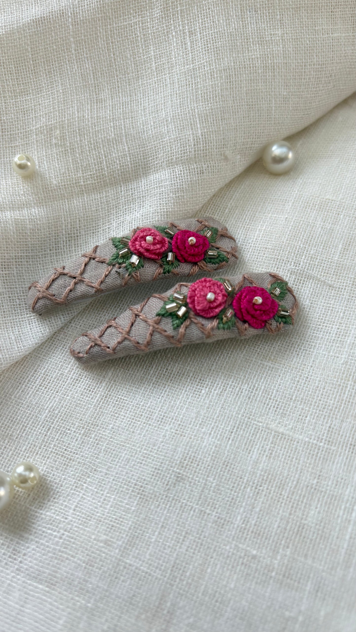 embroidered tic tacs
