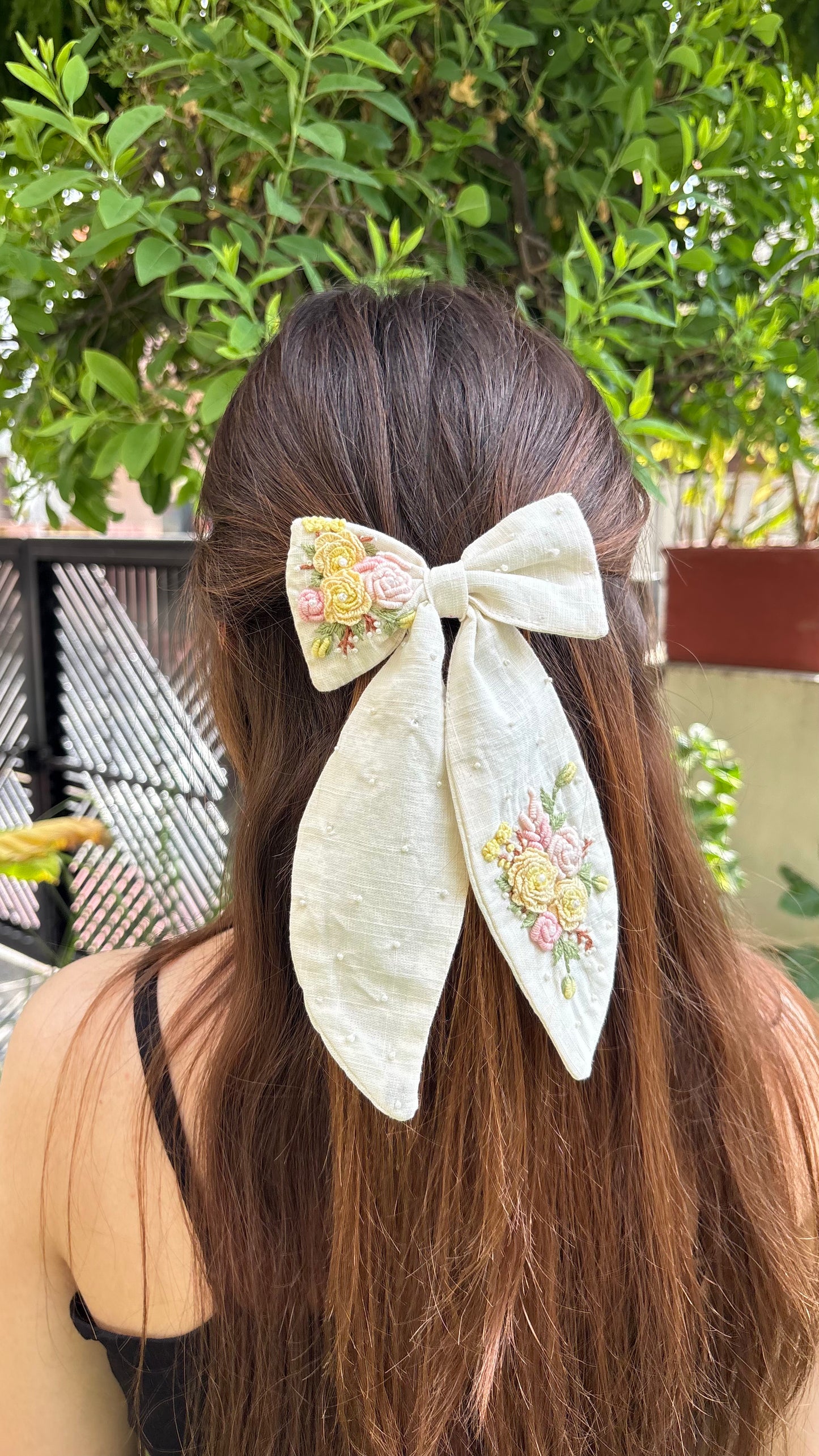 Soft petal bow