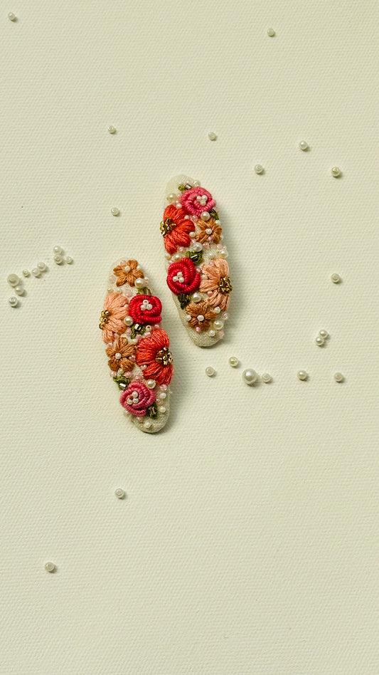 Embroidered tic tacs
