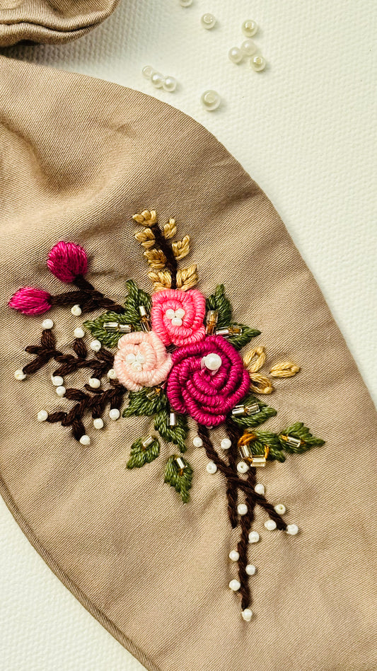 Bloom knot scrunchies