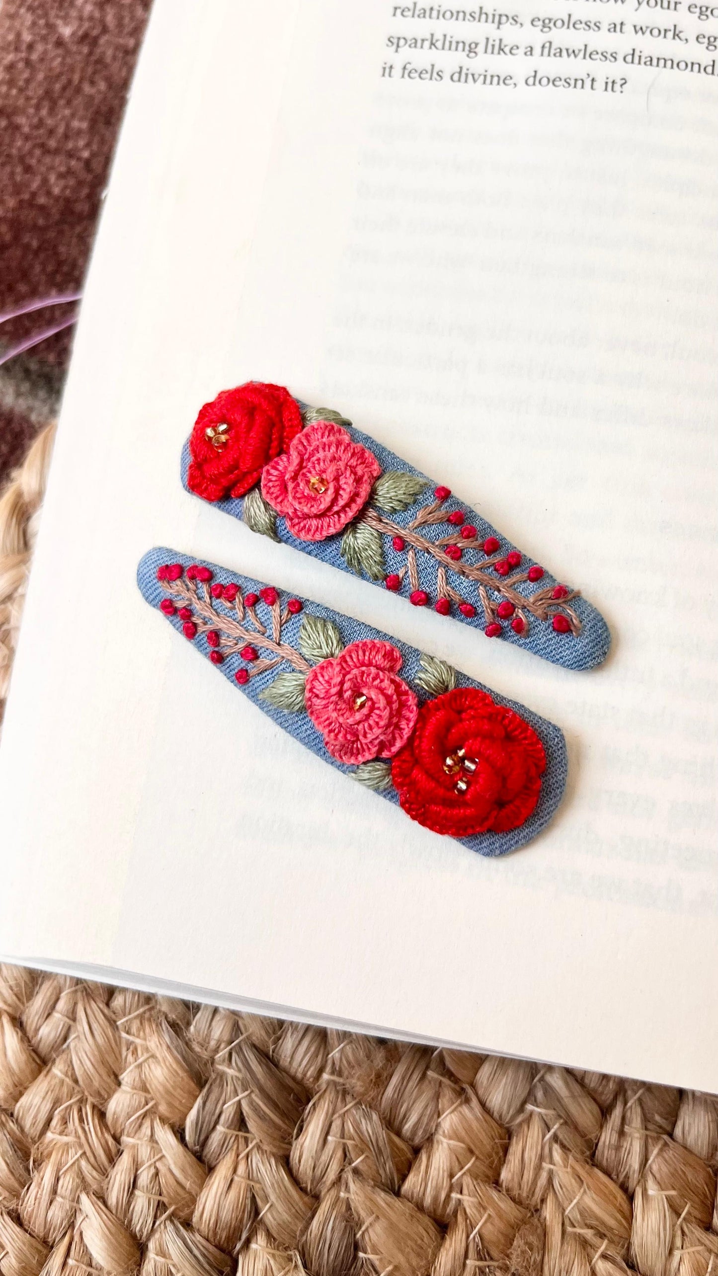 Embroidered  tic tacs