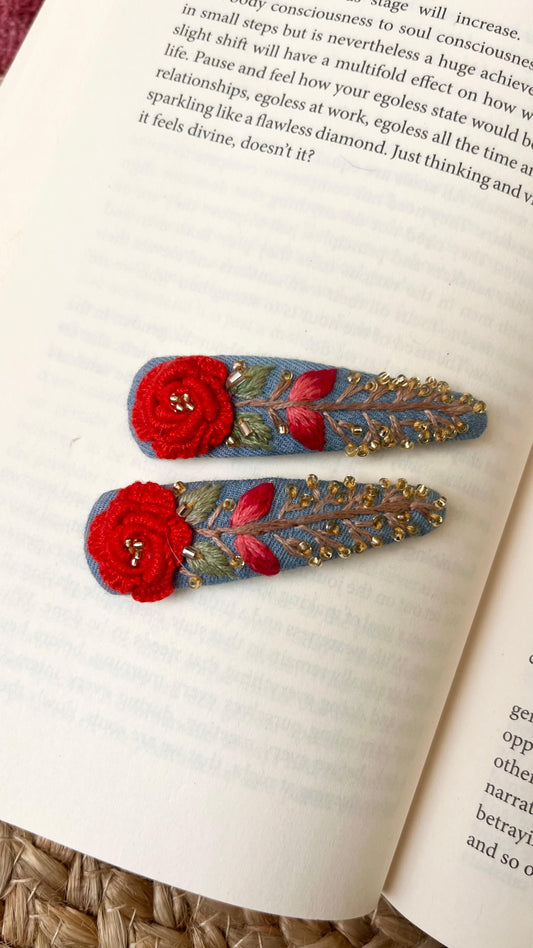 Embroidered tic tacs